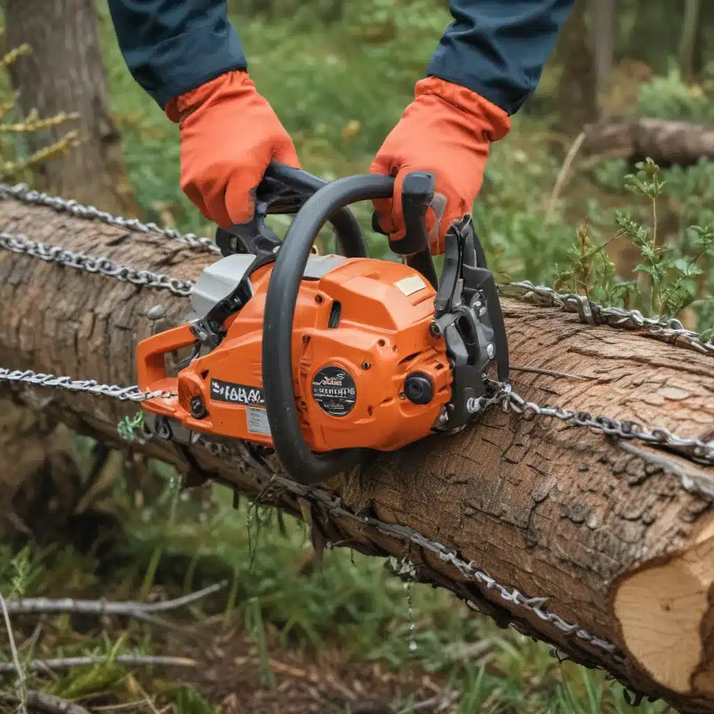 Chainsaw Chain Tensioning for Optimal Cutting Performance in Forestry