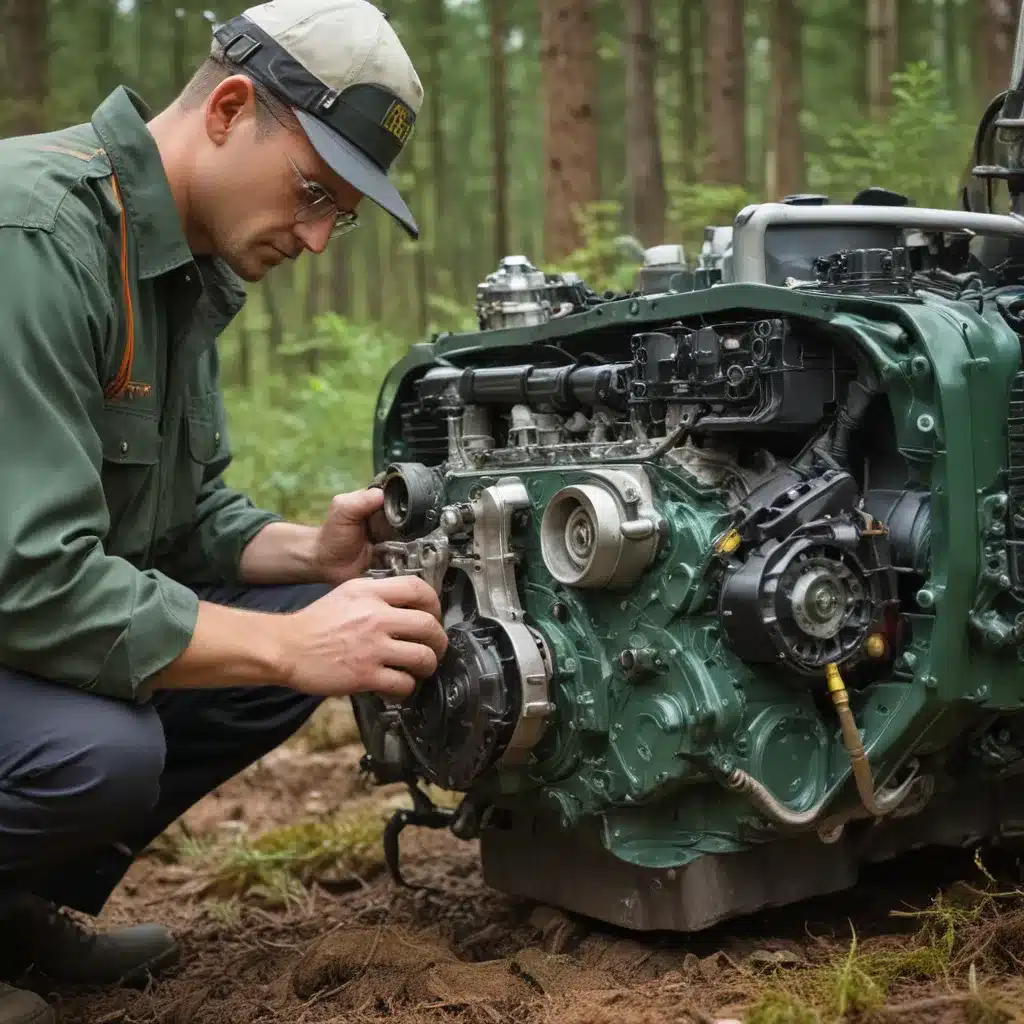 Diagnosing and Resolving Common Engine Issues in Forestry Equipment