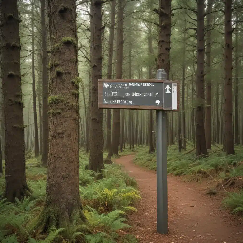 Enhancing Signage and Wayfinding for Improved Navigation in Forest Landscapes