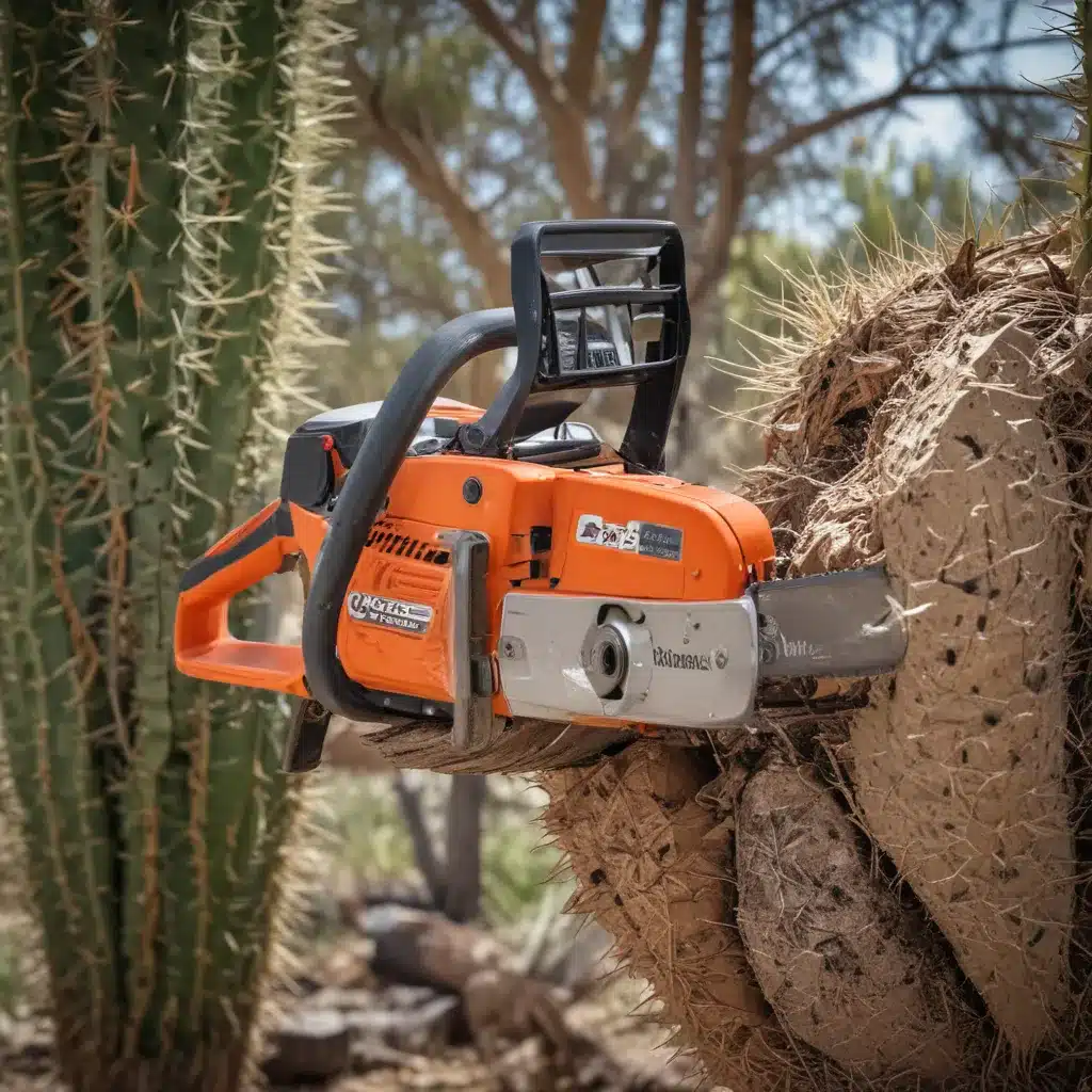 Optimising Chainsaw Performance for Efficient Cactus and Tree Removal