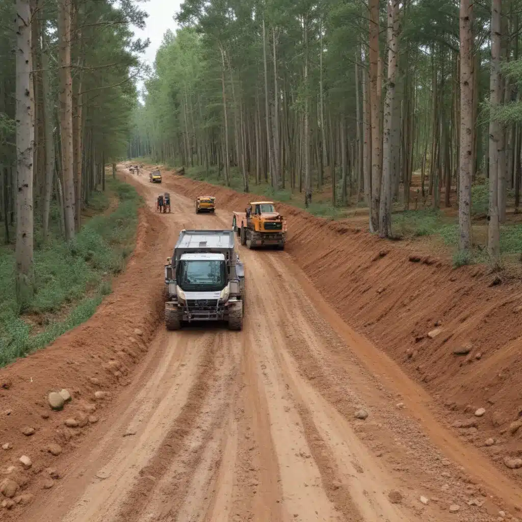 Optimising Earthworks for Cost-Effective and Environmentally-Sensitive Forest Road Construction in Challenging Terrain