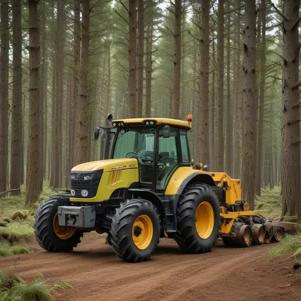 Optimising Forestry Tractor Powertrain Efficiency through Advanced Hybrid-Electric Drivetrain Architectures