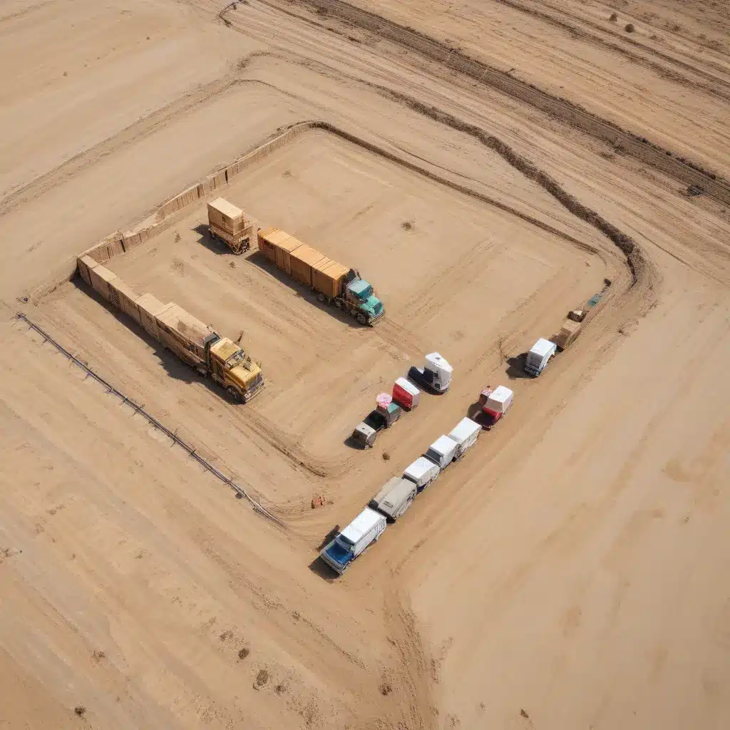 Strategies for Effective Temporary Site Layout and Material Positioning